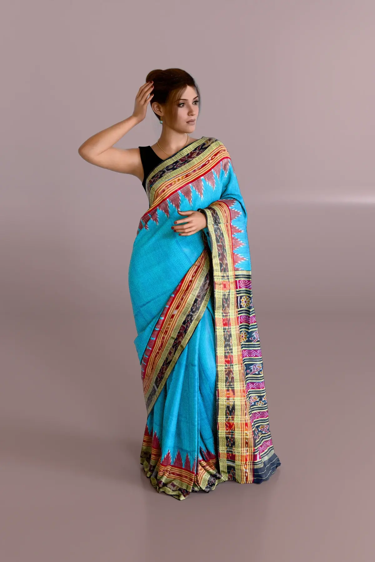 Sachipar Khandua Pata Saree