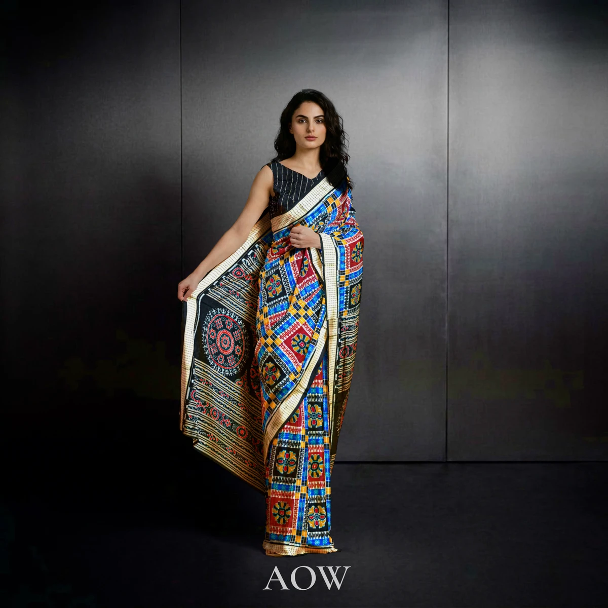 Utkalalaxmi Sambalpuri Pure-Pata Saree