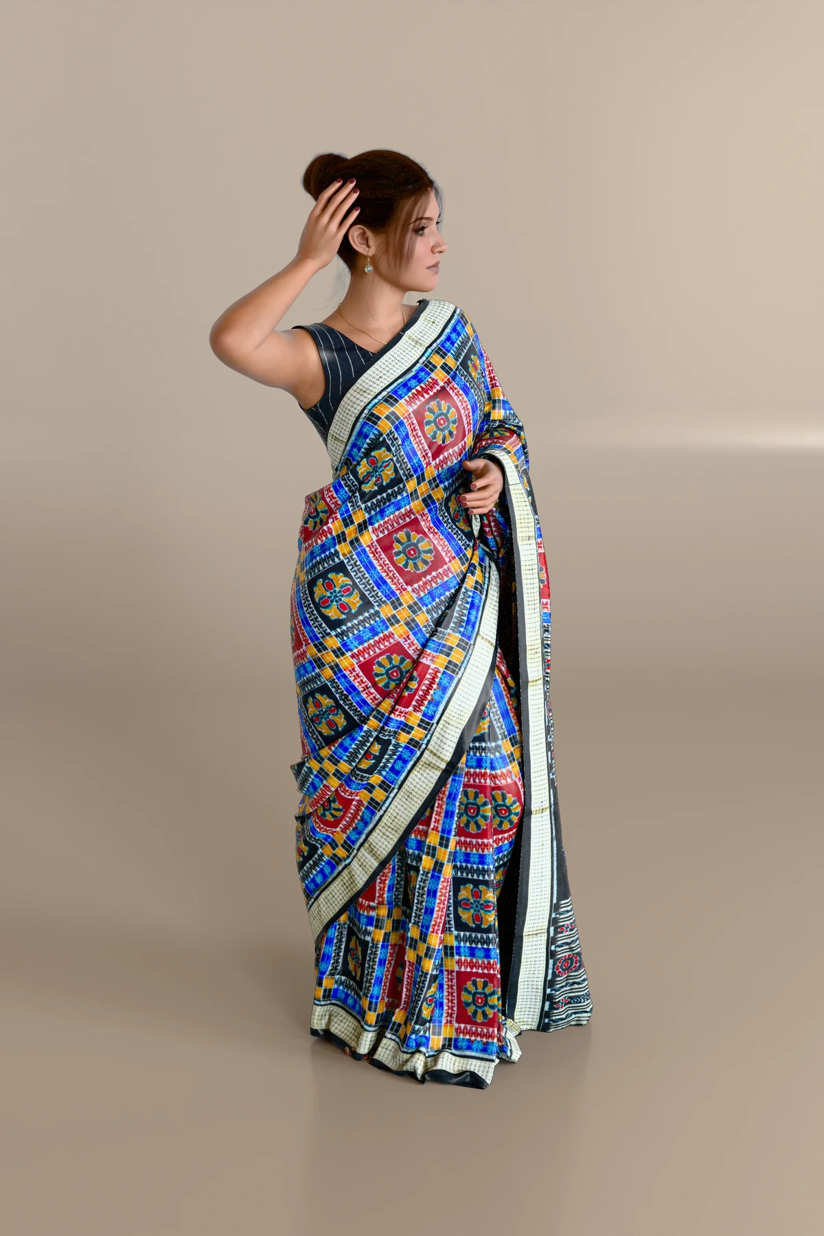 Utkalalaxmi Sambalpuri Pure-Pata Saree