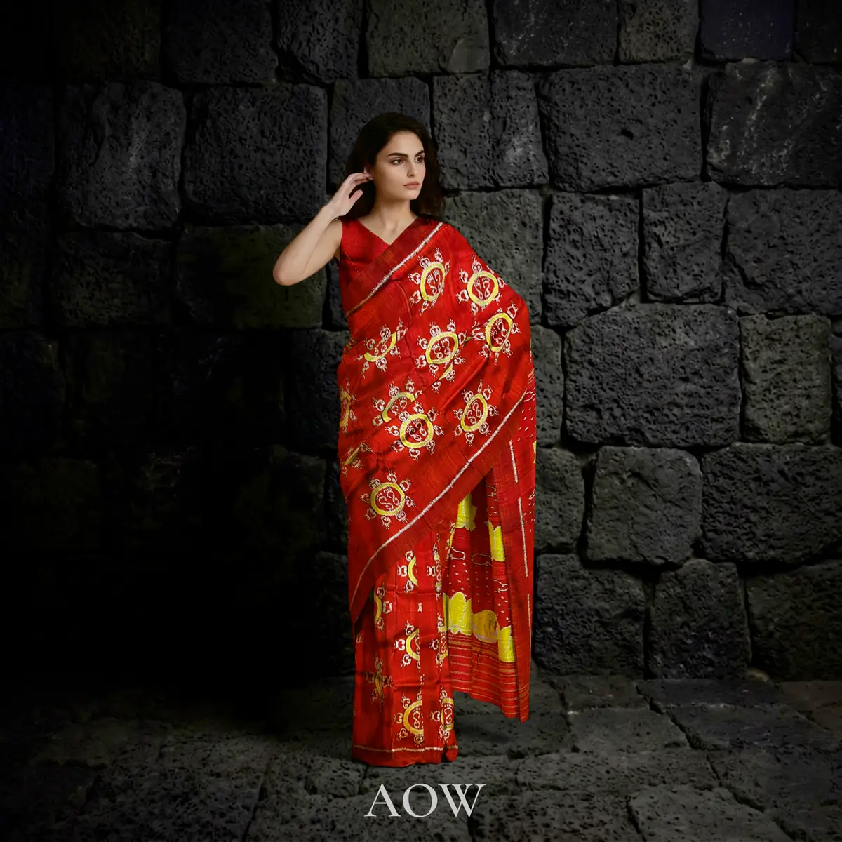 Laxmipada Khandua Pure Pata Saree